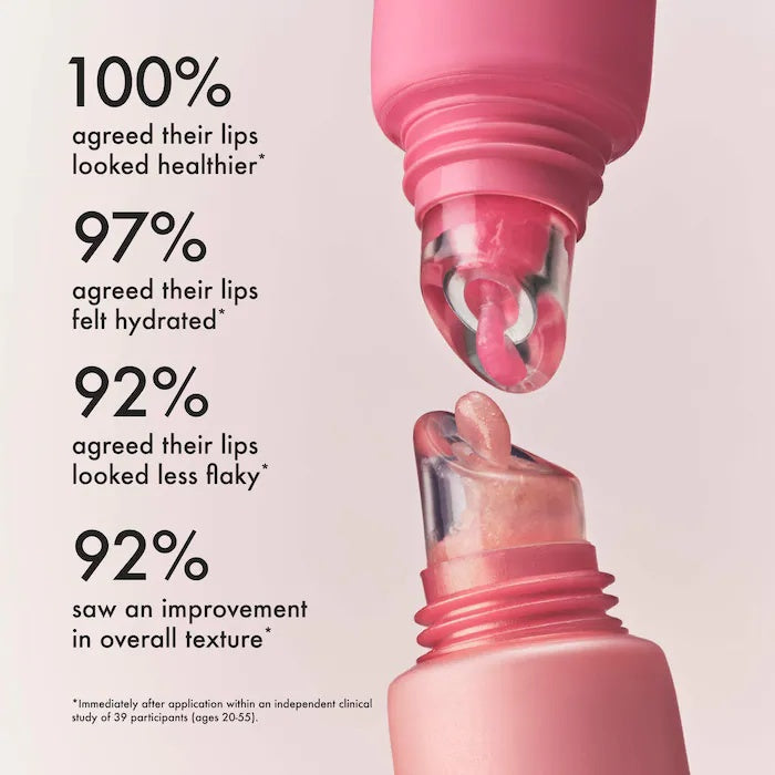 ⏰First 500 :2nd Item 60% Off,💋Sweet Pink Duo: Birthday Cake & Strawberry Soft Serve Lip Butter Balm